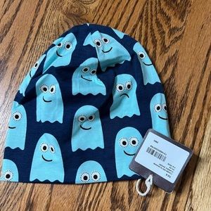 Maxomorra Ghosts Hat NWT 4-6m
